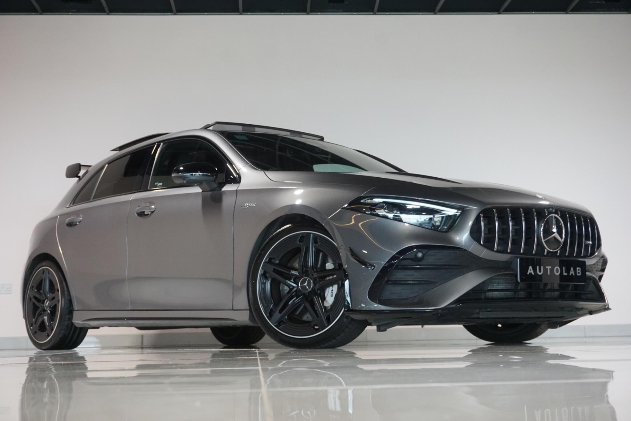 Mercedes-Benz A Class 2.0 A35h MHEV AMG (Premium Plus) Hatchback 5dr Petrol Hybrid 7G-DCT 4MATIC Euro 6 (s/s) (320 ps)